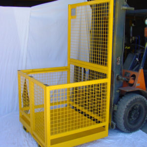 forklift safety cage