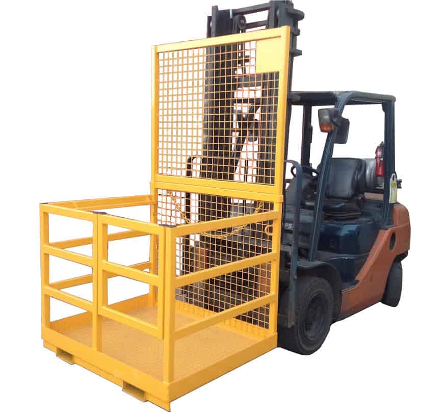 Forklift Safety Cage (Rail Sides)