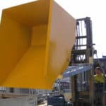 Forklift Tipper Bin NS