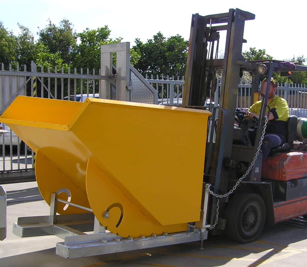 Forklift Tipper Bin NS