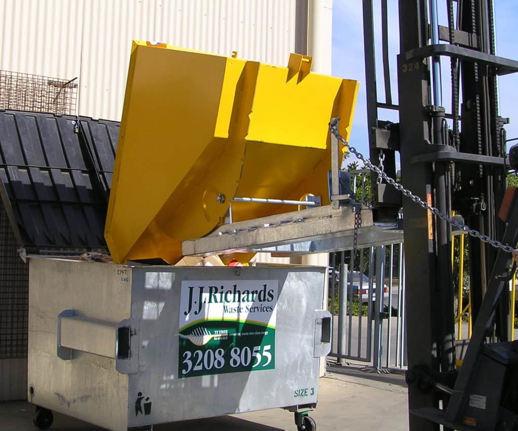 Forklift Tipper Bin NS