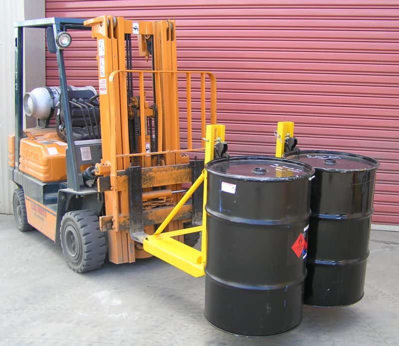 Forklift Drum Handler (Double) Bremco Metal Products