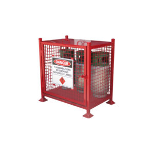 gas cylinder cage