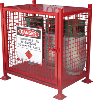 Gas Cylinder Cage