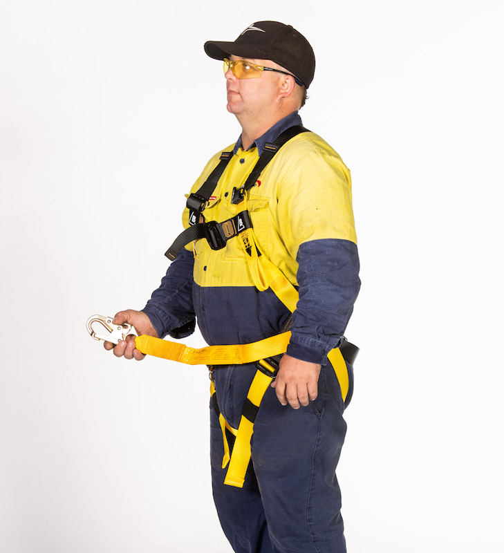 Safety Harness with Lanyard