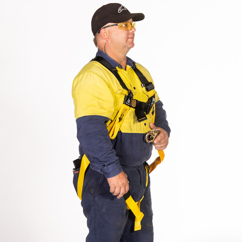 Safety Harness with Lanyard