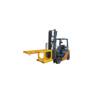 forklift bulk bag lifter raised