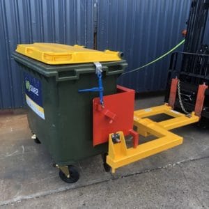 Forklift wheelie bin tipper BB