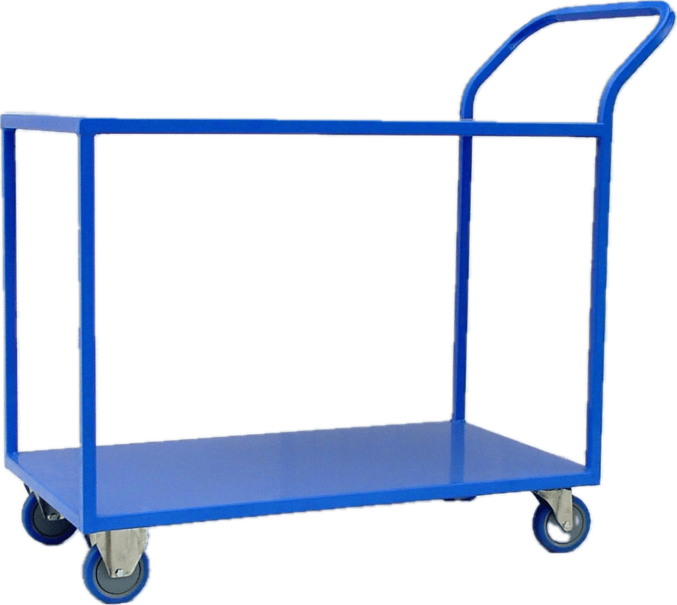 2 Shelf Transit Trolley