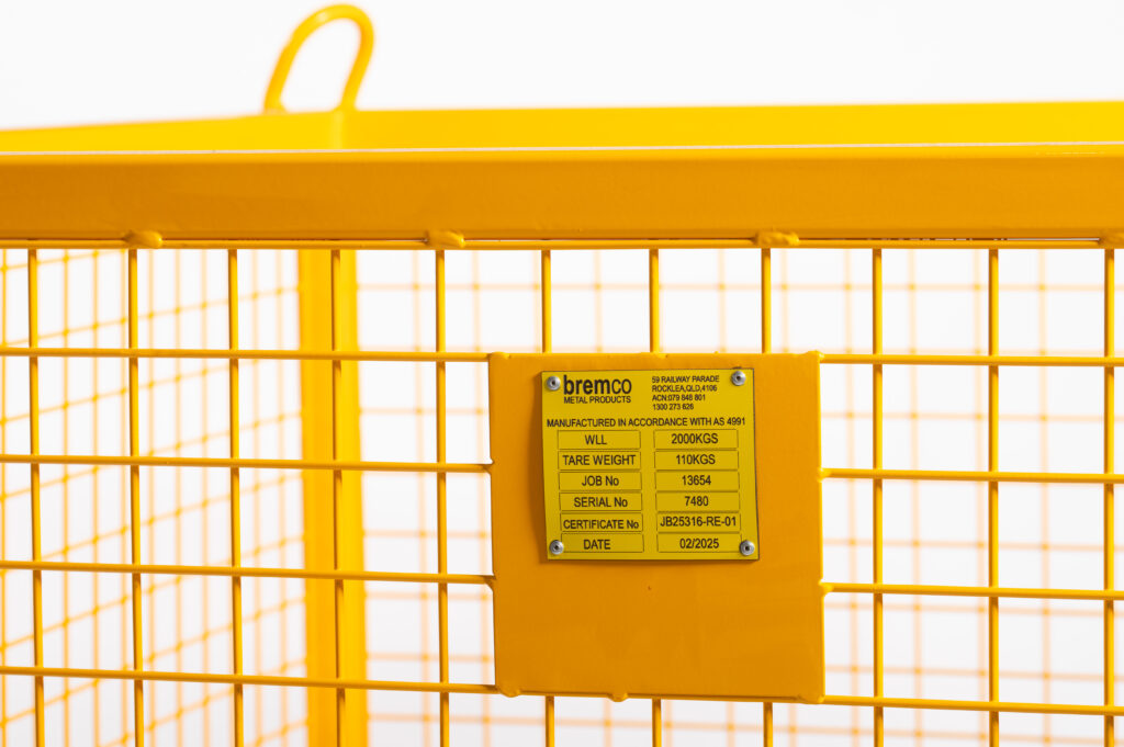 Cage for Forklift and Crane Lift