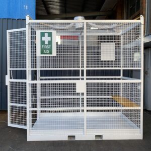 Bremco crane first aid rescue cage