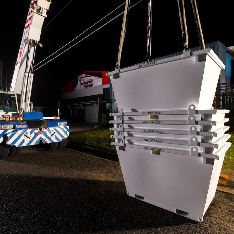 Crane Site Bin - 1.5T, 2T & 3T