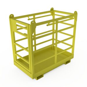 Bremco crane lift man cage without roof