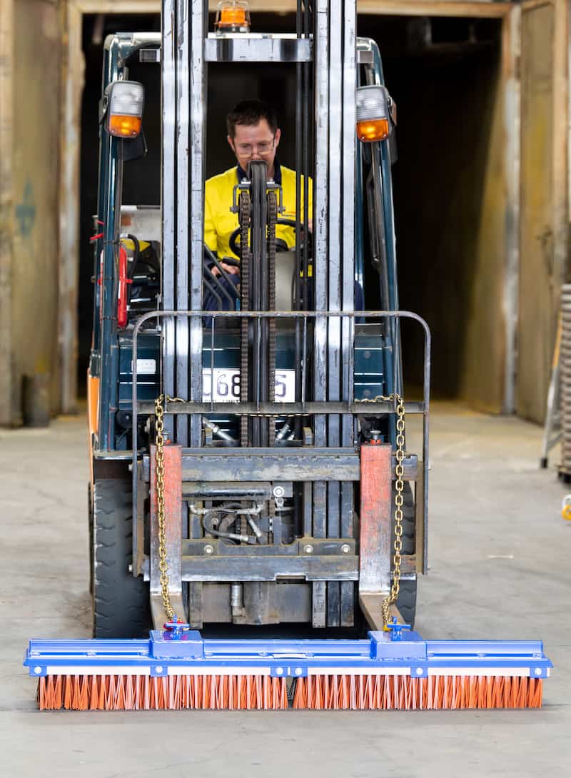 Forklift Broom Attachment - Bremco - Brisbane | Sydney | Melbourne