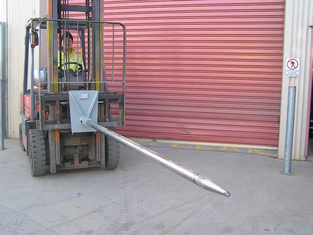 Forklift Carpet Pole (Carriage Mount)