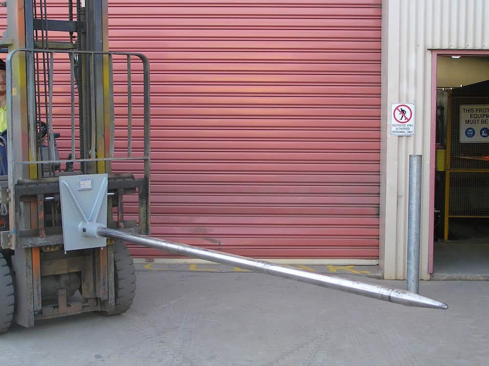 Forklift Carpet Pole (Carriage Mount)