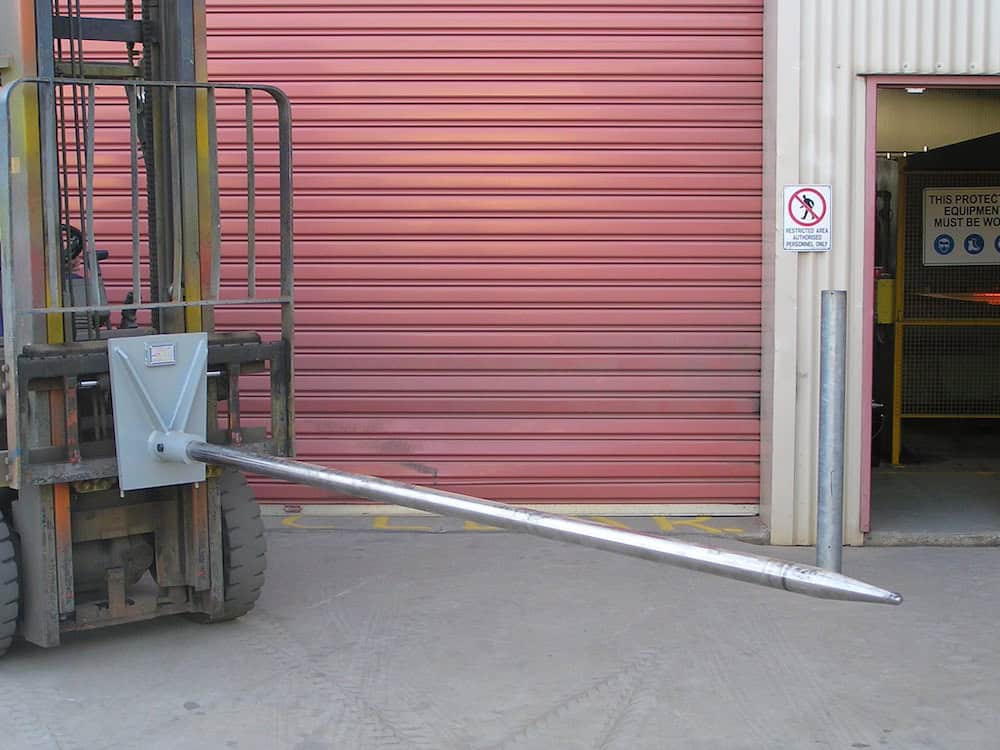 Forklift Carpet Pole (Carriage Mount)