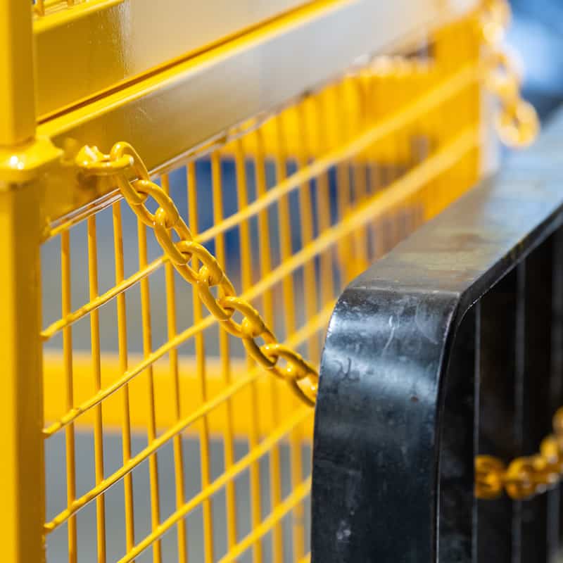 Forklift Safety Cage (Rail Sides)