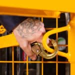 Forklift Safety Cage (Rail Sides)