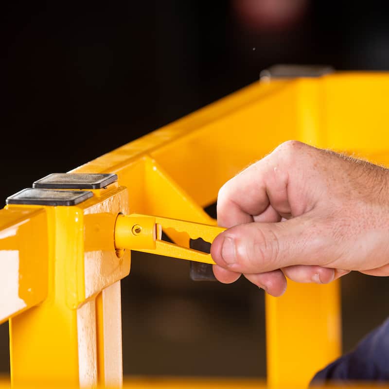 Forklift Safety Cage (Rail Sides)