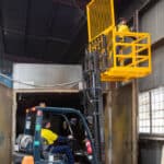 Forklift Safety Cage (Rail Sides)