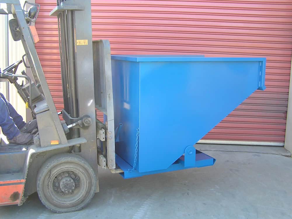 Forklift Tipper Bin - BMP015-JS-Fork