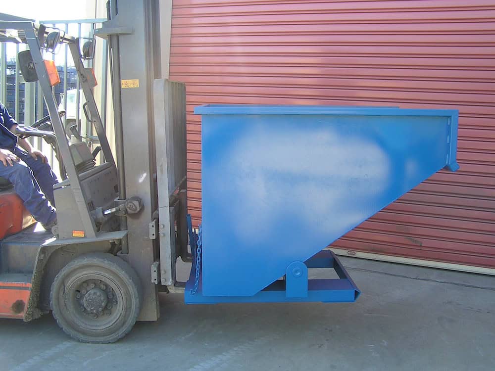 Forklift Tipper Bin - BMP015-JS-Fork