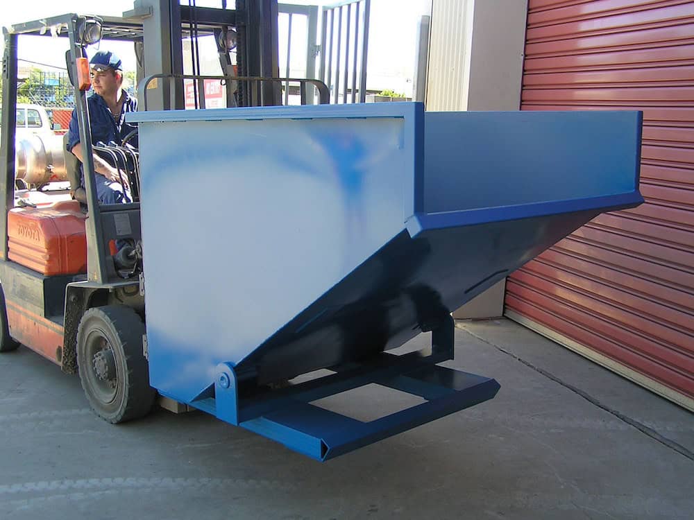 Forklift Tipper Bin - BMP015-JS-Fork