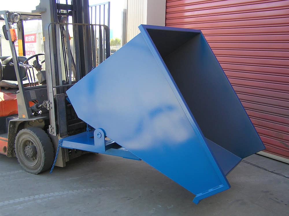 Forklift Tipper Bin - BMP015-JS-Fork