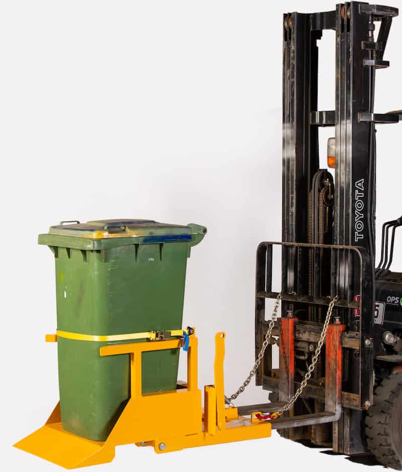 Forklift Single Wheelie Bin Tipper
