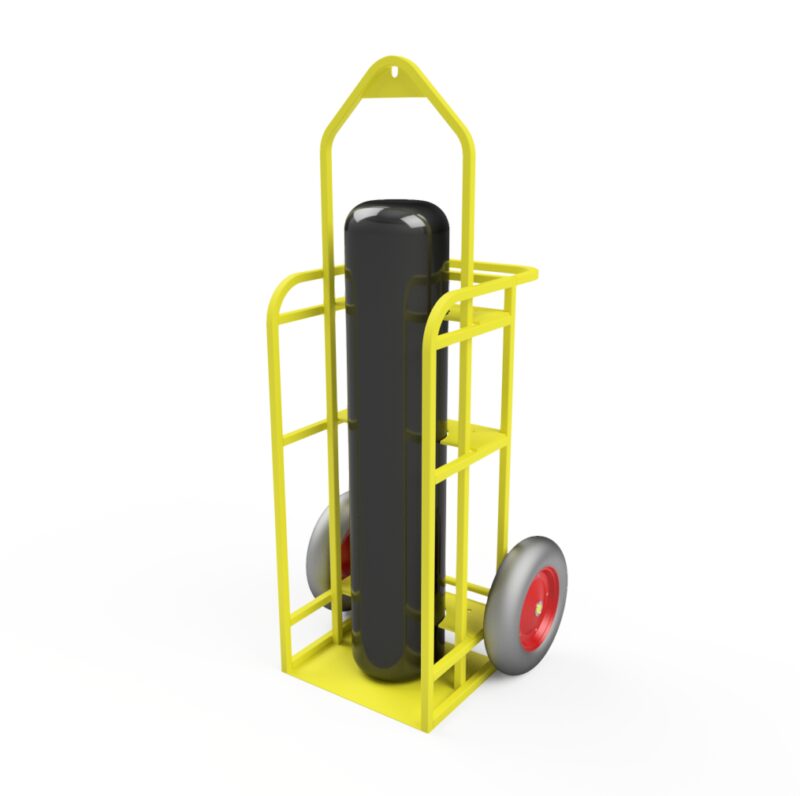 Bremco Gas Cylinder Trolley Single Crane Lift