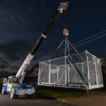 Large Goods Cage Crane Lift - 4M