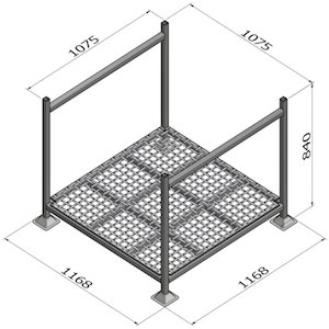 Stillage G70 - Mesh Base