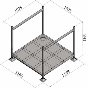 Stillage G70 - Sheet Metal Base